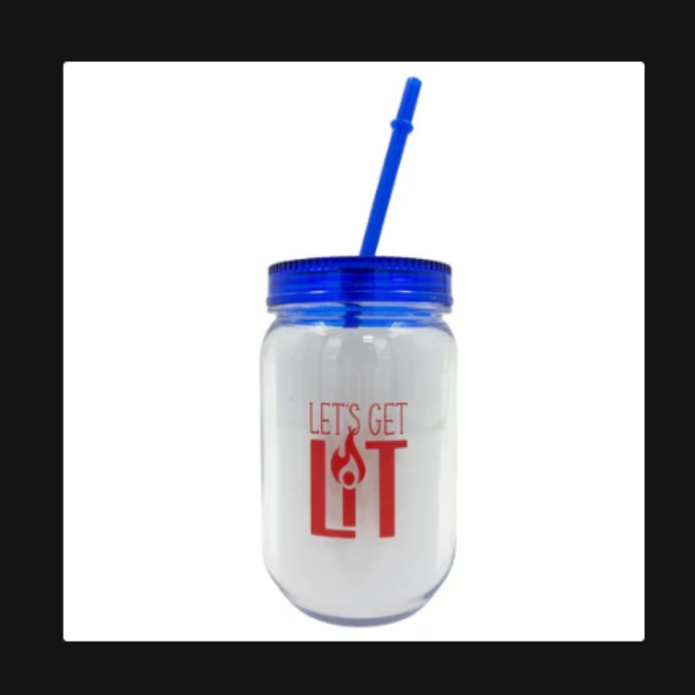 (3/30$) Let's Get Lit Travel Tumbler
